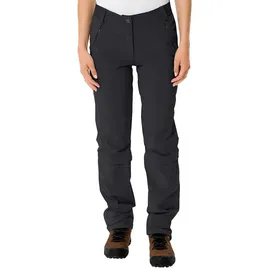 Vaude Farley Stretch Capri T-Zip III Hose Damen Schwarz 34