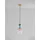 Nova Luce Murano 1-flg. E14 40 cm gold, multicolor