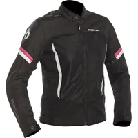 Richa Airbender Damen Motorrad Textiljacke, schwarz-pink, Größe 2XL