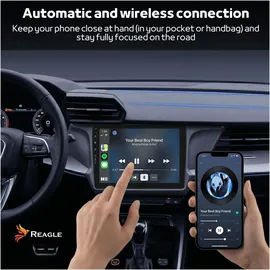 REAGLE Wireless Carplay Android Auto Adapter