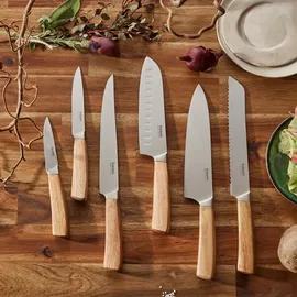 KUPPELS WOOD Küchenmesser Set 3-teilig