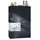 Vladon Standvitrine Morena V2 91,5 x 136,5 x 37 cm Schwarz matt/Weiß matt