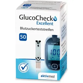 GlucoCheck Excellent Starter-Set (mmol/l) mit 60 Teststreifen