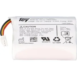 Fey Lithium Akkupack 3,6V 10,5Ah 36Wh 1S3P