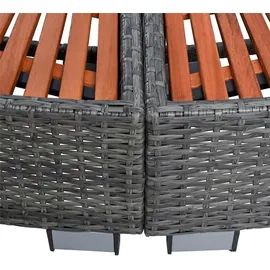 Estexo Whirlpool Umrandung grau 200 cm