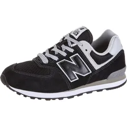 NEW BALANCE 574 Sneaker Kinder in black, Größe 38 - schwarz