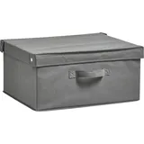 Zeller Aufbewahrungsbox 41 x 35 x 20 cm 1-tlg. grau