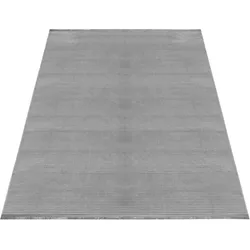 Teppich AYYILDIZ TEPPICHE "STYLE 8900", grau, B:200cm H:7mm L:290cm, Polyester, Teppiche, pflegeleicht und schmutzresistent