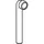 Geberit Ablaufanschlussbogen 152226111 Ø 50 mm, 90Grad, mit Quetschverschraubung