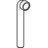 Geberit Ablaufanschlussbogen 152226111 Ø 50 mm, 90Grad, mit Quetschverschraubung
