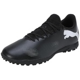 Puma Future 7 Play Tt Soccer Shoes, Puma Black-Puma White, 39 EU