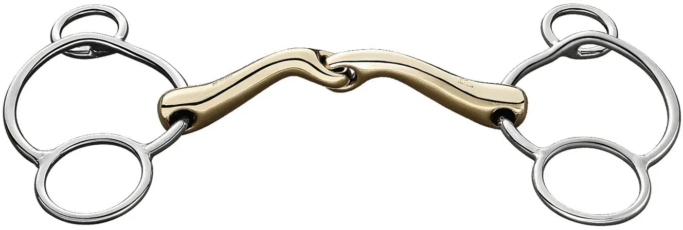 Sprenger KK Universalgebiss, einfach gebrochen, 14 mm, Sensogan