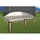 Biohort SmartBase Plus-Fundament für Gartenhaus Europa 3 222 x 150 cm Silber