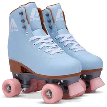 Apollo Rollschuhe Kinder und Erwachsene BLAU|rosa 39/42