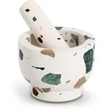 Zeller Mörser & Stößel-Set Terrazzo Ø 12 cm 1,7 kg
