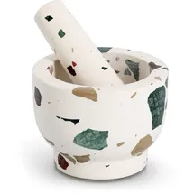 Zeller Mörser & Stößel-Set Terrazzo Ø 12 cm 1,7 kg