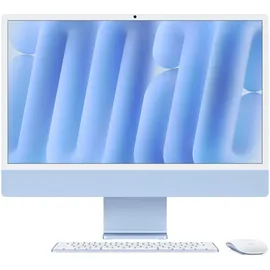 Apple iMac Blau CZ1E5-0121000 - 61cm24‘‘ M4 8?Core CPU, 8?Core GPU, 24GB RAM, 1TB SSD, Standardglas, Magic Keyboard