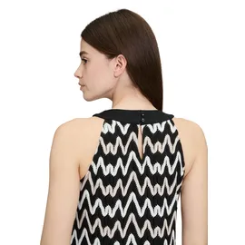 Betty & Co Neckholderkleid Sommerkleid Braun/Schwarz 44