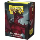 Dragon Shield Blood Red - Matte Sleeves | Standard Size