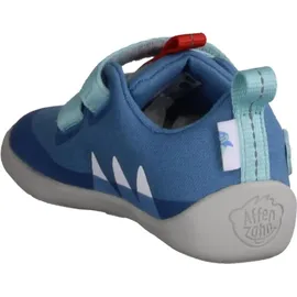 Affenzahn Barfußschuh Lucky Hai Hellblau / Rot 27