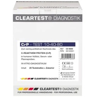 Servoprax Cleartest CRP 10/40/80 Entzündungsparameter Schnelltest