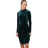 Zero Samtkleid Mini Grün 44
