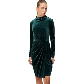 Zero Samtkleid Mini Grün 44