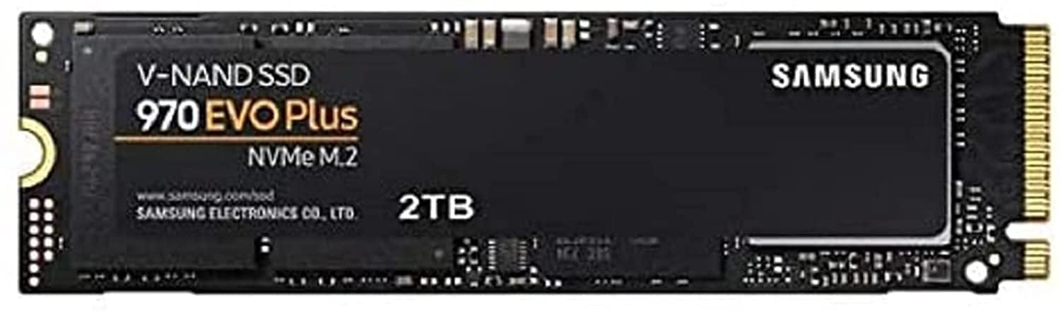 HD SSD M.2 Samsung 2TB 970 EVO Plus 2TB (MZ-V7S2T0BW) NVME 3500 MB/s