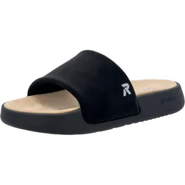 Rieker Herren Narooma U3250 Slide, Schwarz, 43 EU