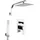 PaulGurkes Regendusche Komplett Set Unterputz Dusche 20cm Messing - Paulgurkes