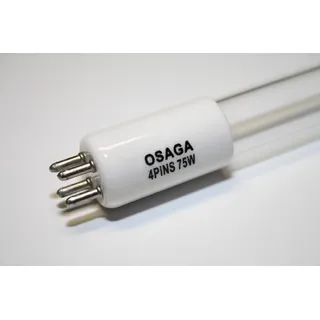 Osaga UVC Ersatzlampe 75 Watt TL, G5 T5 UVC Brenner für Ihren Teichklärer