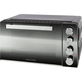 Proficook Minibackofen Multifunktion, Sichtfenster, Umluft-Funktion, stufenloser Temperaturregler
