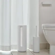 ZONE Denmark Toilettenpapieraufbewahrung, Ume WC-Rollen Halter weiß
