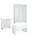Arthur Berndt Babyzimmer SET Lavea 3.teilig Kleiderschrank Wickelkommode Bett