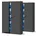 Jan 2er Set XXL C001II Flügeltüren Stahlblech cm x cm x cm anthrazit/anthrazit