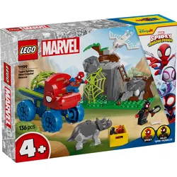 LEGO Marvel Super Heroes 11199 Spideys Team auf Rettungsmission im Dino Truck