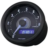 Daytona Drehzahlmesser "Velona 60 Dark" Digitaler Zifferblatt Vi