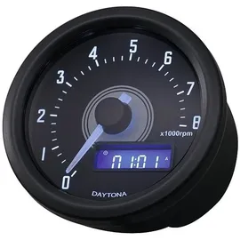 Daytona Drehzahlmesser "Velona 60 Dark" Digitaler Zifferblatt Vi