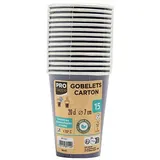 ProNappe Kaffeetasse 0,2 l Weiß 15 St.