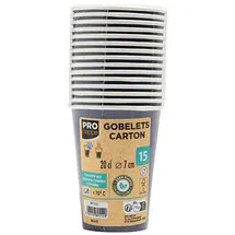 ProNappe Kaffeetasse 0,2 l Weiß 15 St.