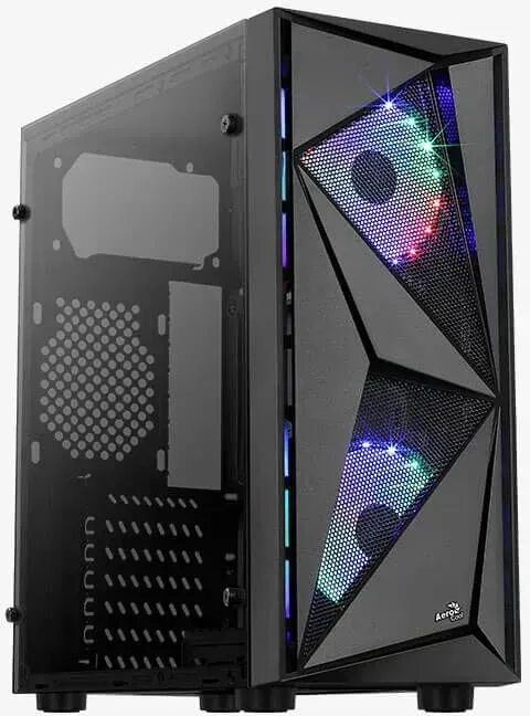 Aerocool Glider Tempered Glass Schwarz