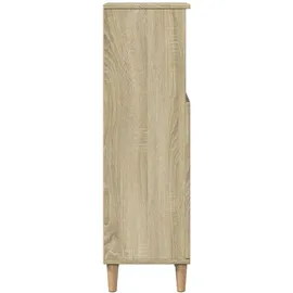 vidaXL Badschrank Sonoma-Eiche 30x30x100 cm Holzwerkstoff