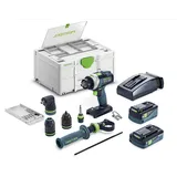 Festool TPC 18/4 5.0/4.0 I-Set/XL Quadrive inkl. 2 x 4,0/5,0 Ah + Koffer + Zubehör 577622