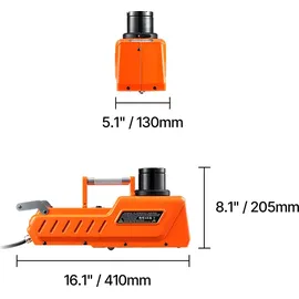 Vevor Wagenheber Stahlrohr 15 t orange verstellbar