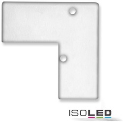 ISOLED Zubehör für Profil HIDE ANGLE - Aluminium-Endkappe EC93 inkl. Schrauben, Alu eloxiert ISO-114838