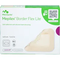 Mölnlycke Health Care GmbH Mepilex Border Flex Lite Schaumverband 4x5 cm