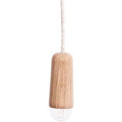 Hartô - Luce Pendelleuchte small, Eiche natur