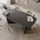 Selsey Piano 190 x 74,5 x 100 cm Esche Schwarzgrau