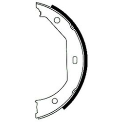 Bremsbackensatz, Feststellbremse TEXTAR 91049300