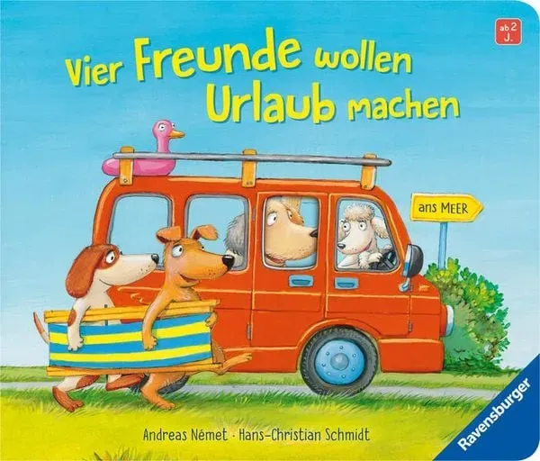 Preisvergleich Produktbild Vier Freunde wollen Urlaub machen